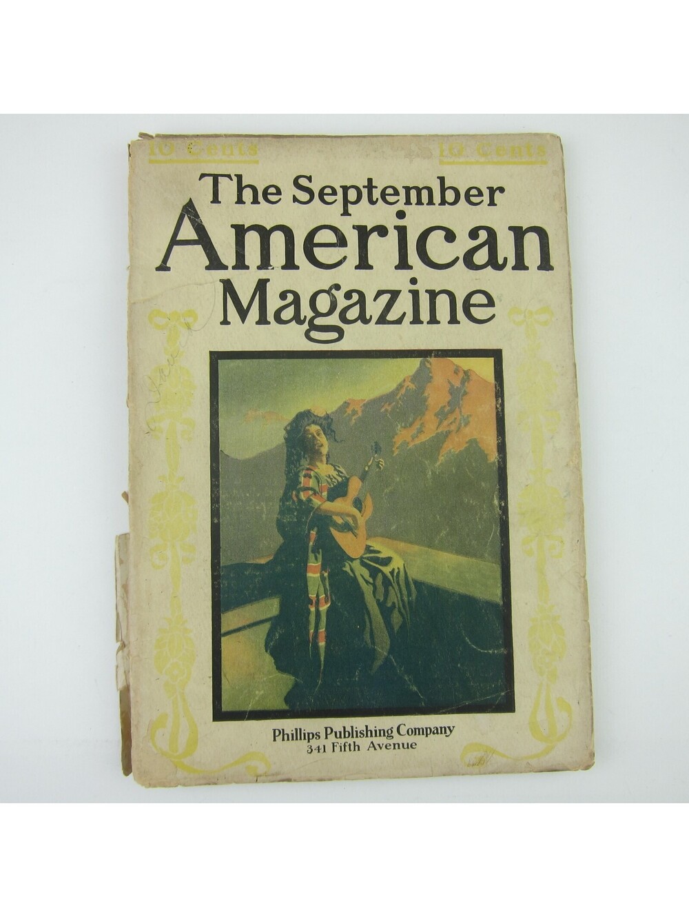 American Magazine September 1907 Billy Sunday & Automobile Old Car Ads Antique